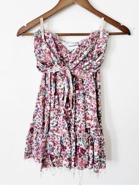 Skylar + Madison Purple Multicolor Floral mini dress small